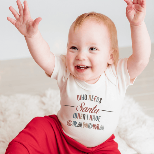 Baby graphic bodysuit | I have grandma finn + emma