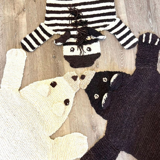 Baby Organic Wool Play Mat + Nursery Rug | Brown Bear finn + emma