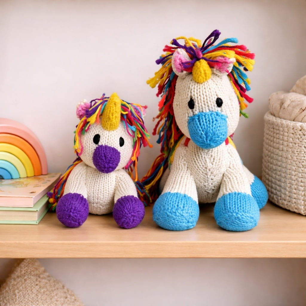 Baby Knit Buddy | Sparkle the Unicorn finn + emma