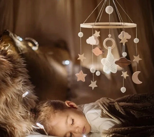 How a Crib Mobile Supports Early Brain Development (Without Overstimulating Your Baby)