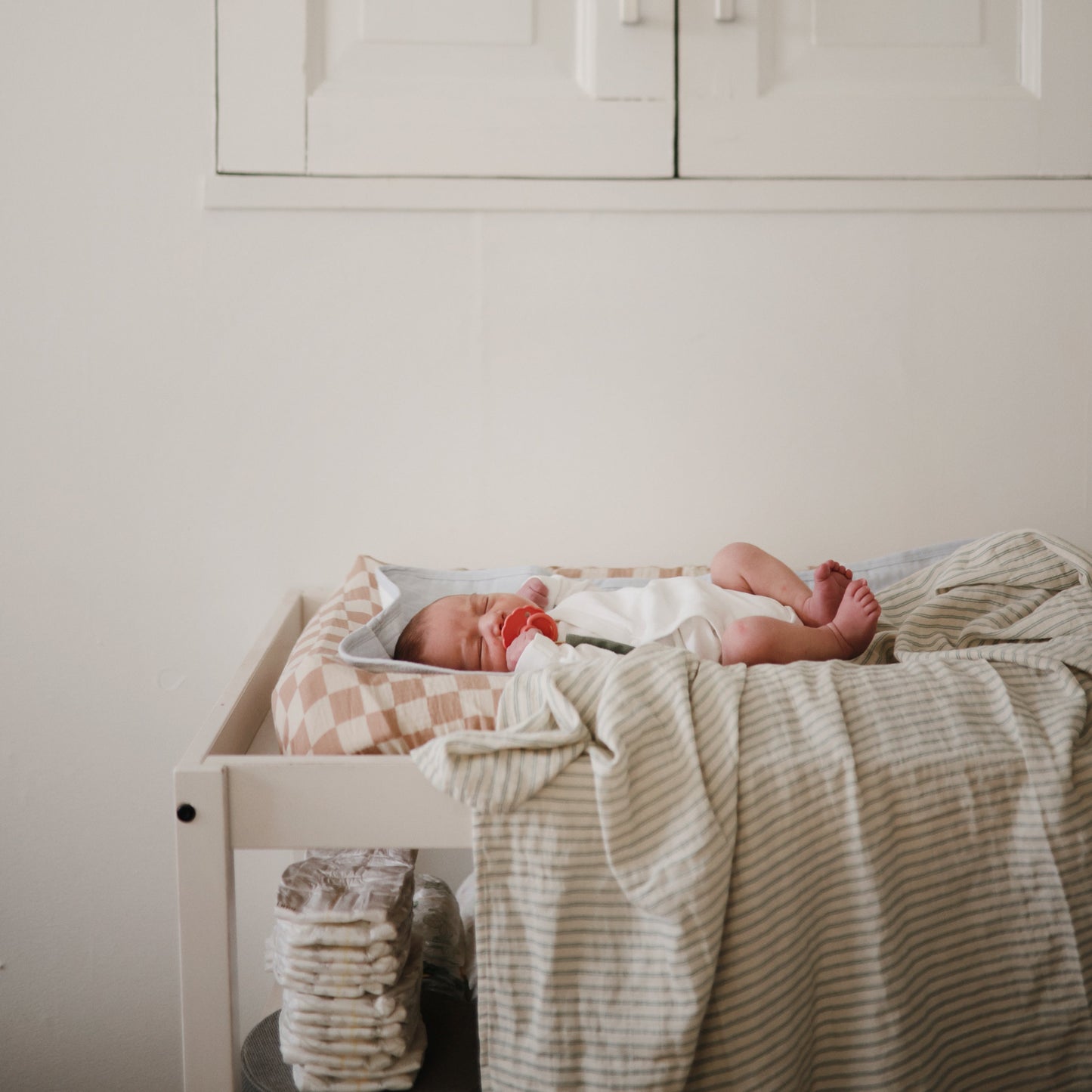 Baby Organic Cotton Muslin Swaddle Blanket Mushie
