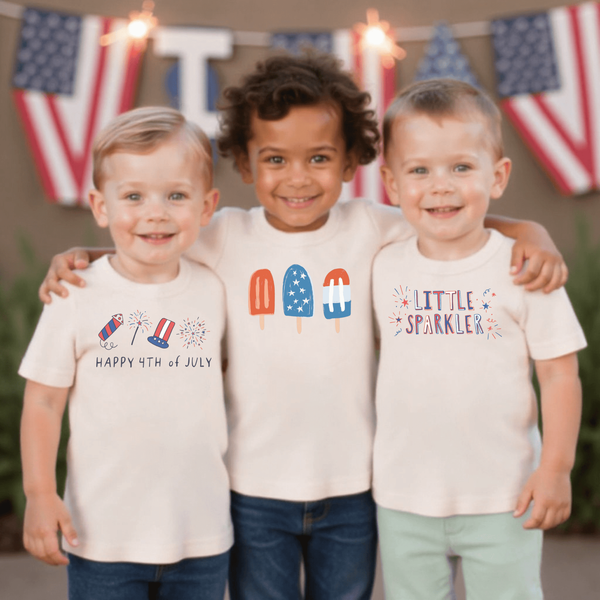 Baby graphic tee | popsicles finn + emma
