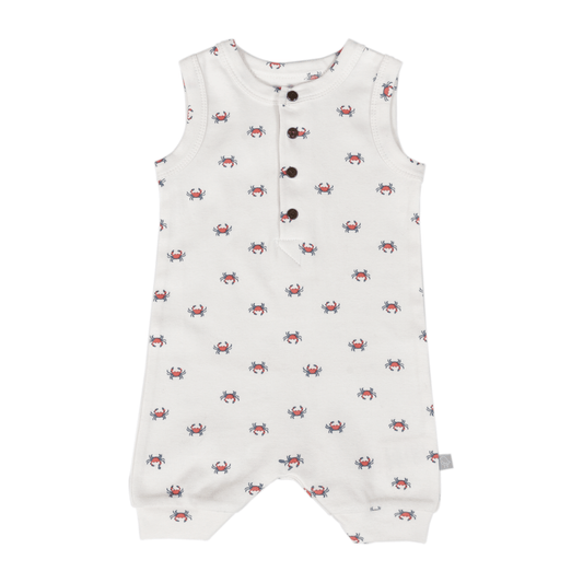 Baby tank romper | crab finn + emma