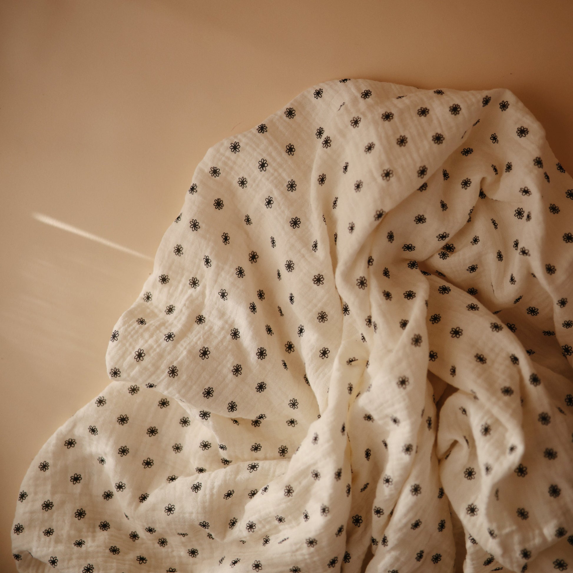 Baby Organic Cotton Muslin Swaddle Blanket Mushie