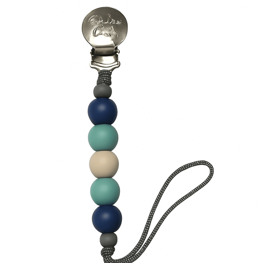 Baby Lakeside I Pacifier Clip Golden Baby