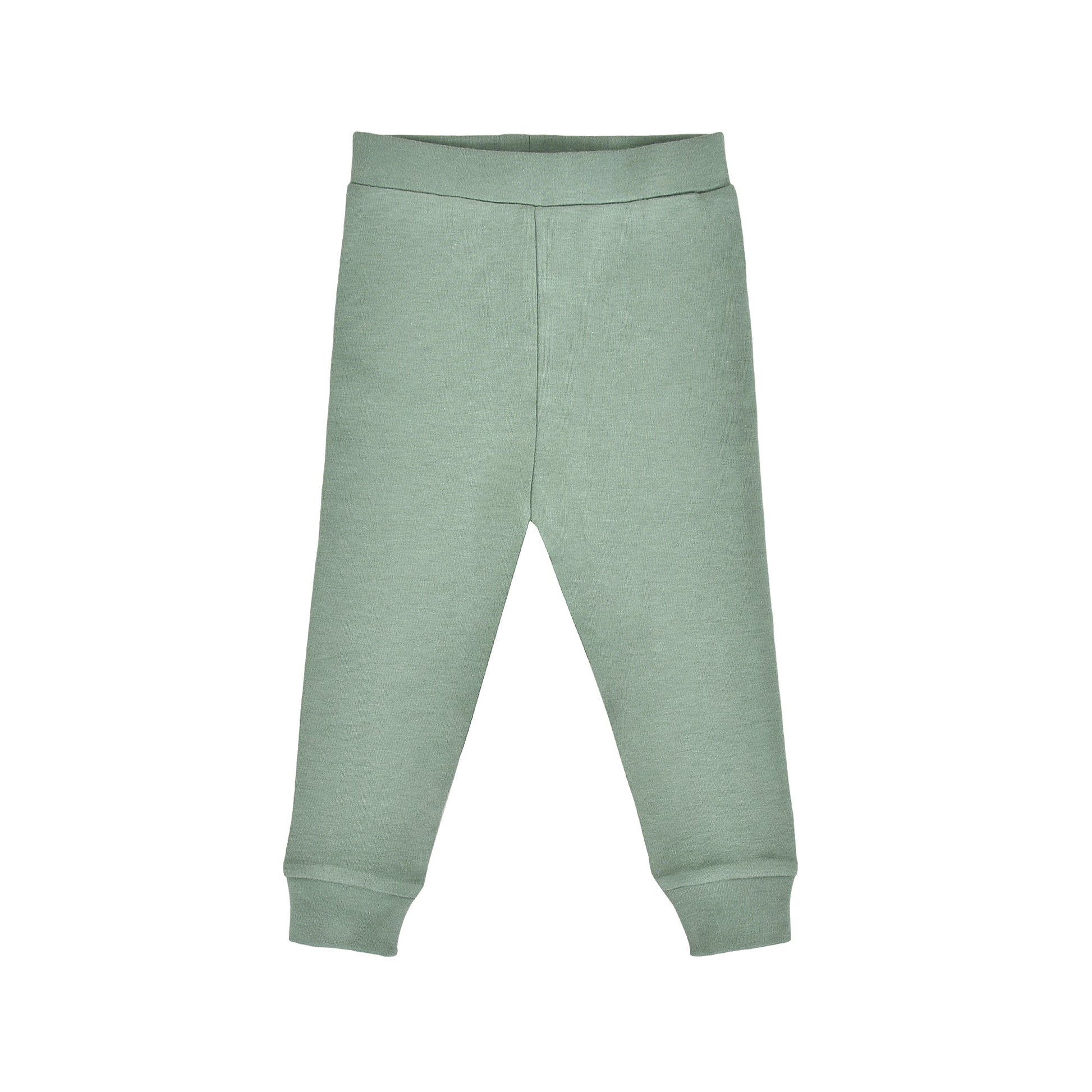 Baby baby pajamas | Basil Green finn + emma