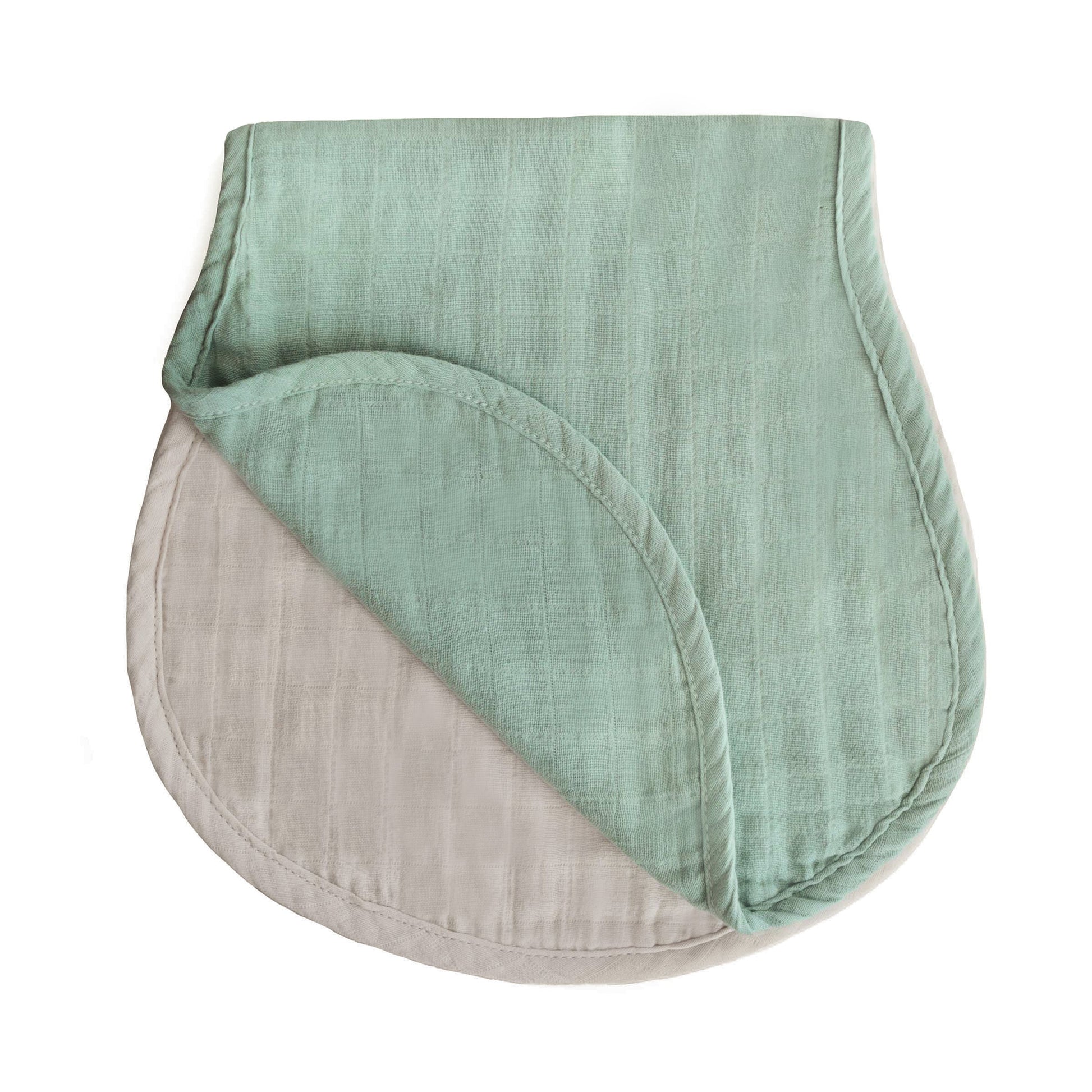 Baby Organic Cotton Muslin Burp Cloth 2-Pack Mushie