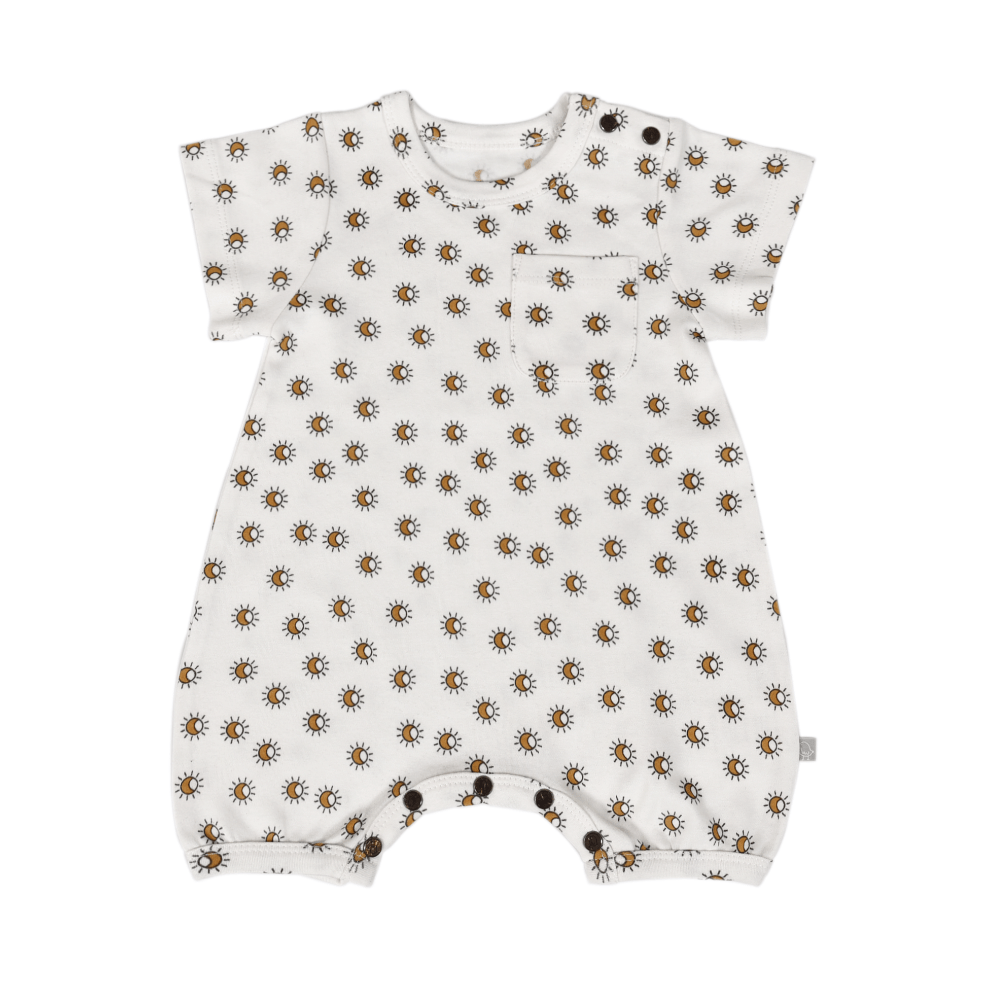 Baby short sleeve romper | sun finn + emma