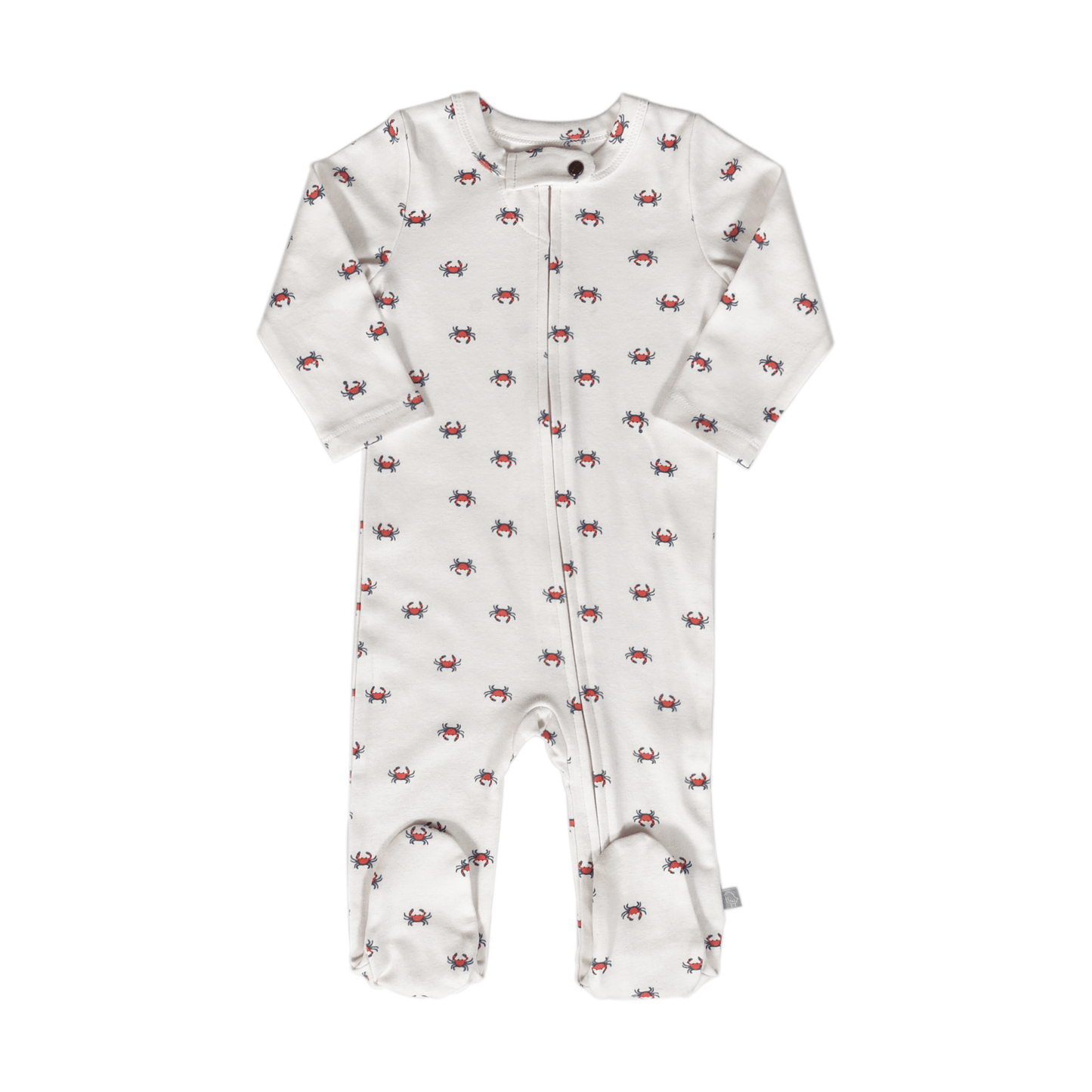 Baby footie | crab finn + emma