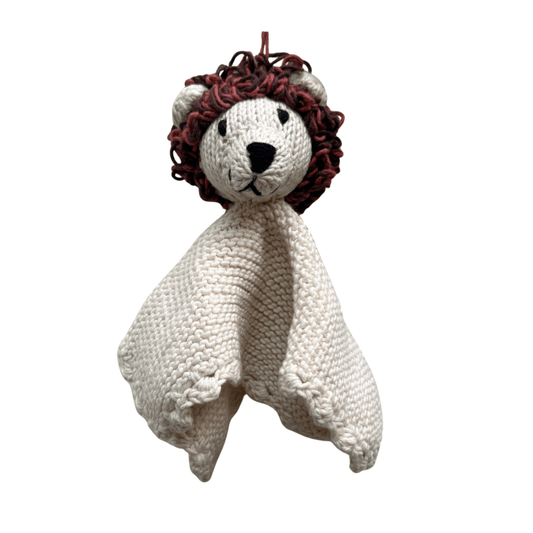 Baby knit lovie | Chester the Lion finn + emma