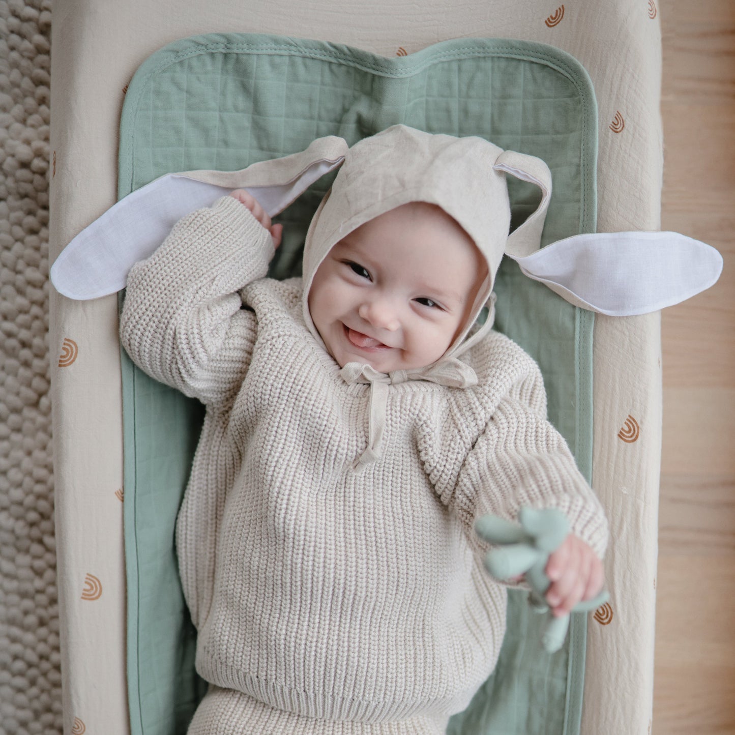 Baby Extra Soft Muslin Changing Pad Cover Mushie