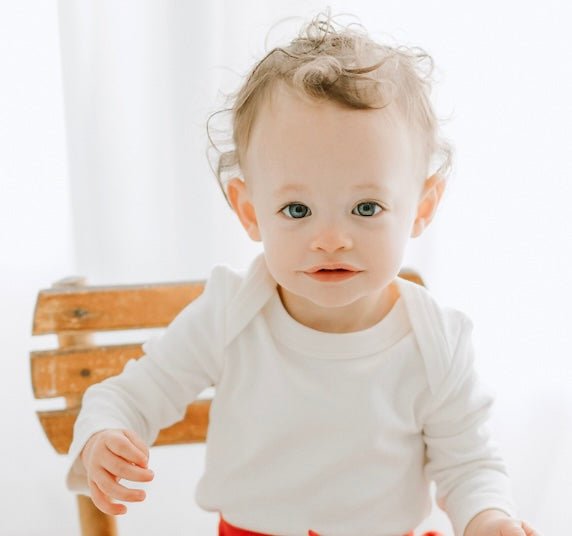 Baby colorblock gift set | periwinkle finn + emma