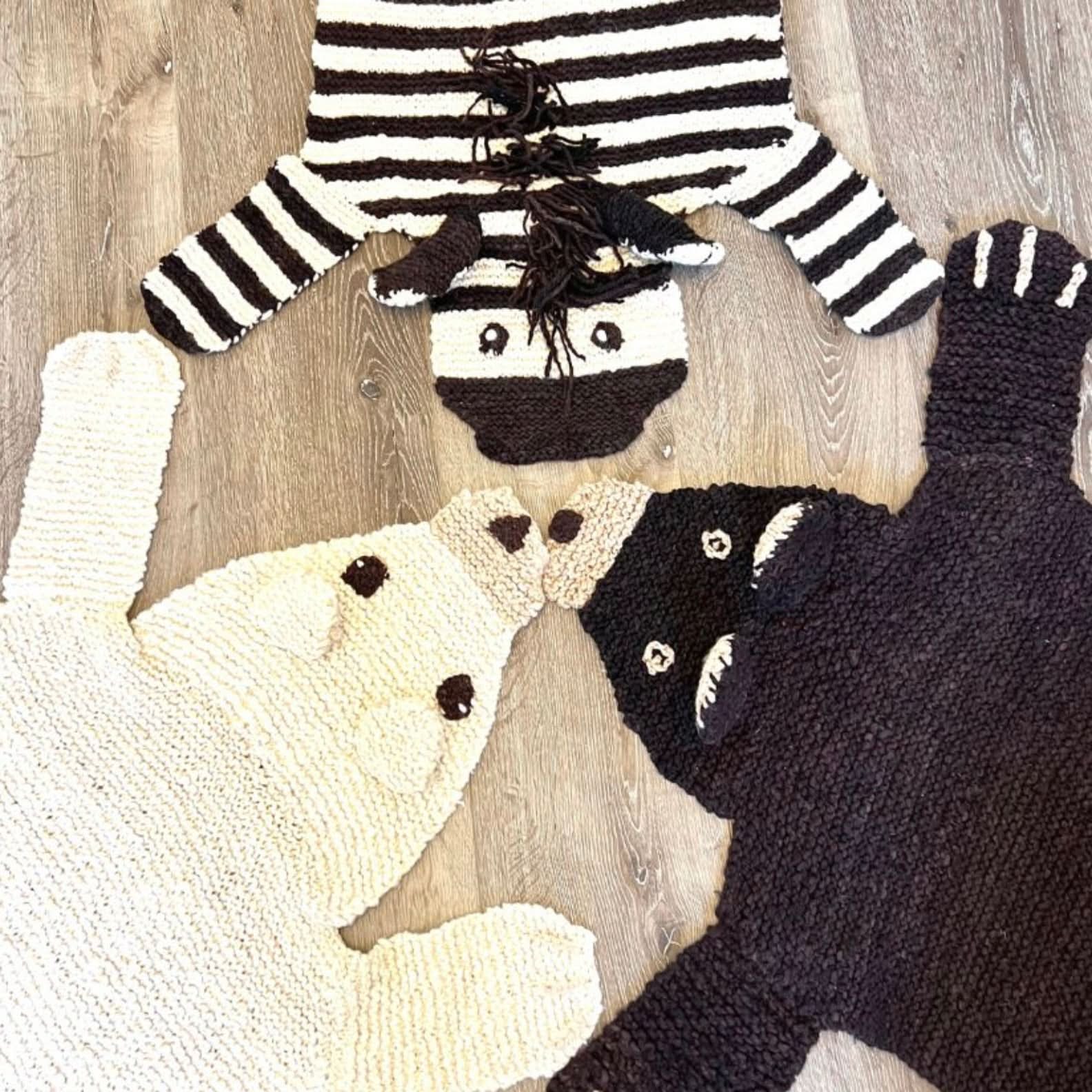 Baby Organic Wool Play Mat + Nursery Rug  | Brown Bear finn + emma