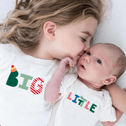 Baby graphic bodysuit | little winter finn + emma