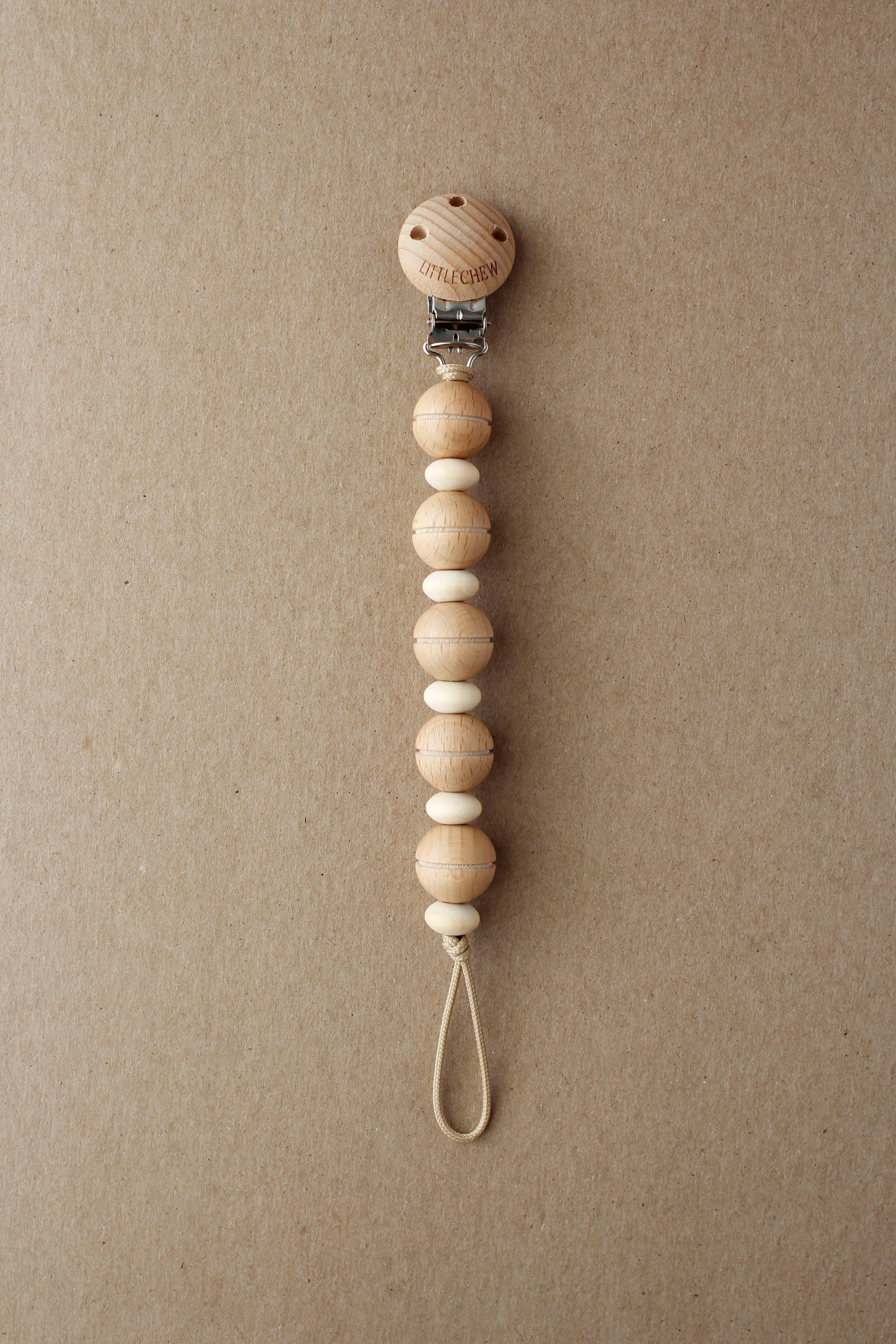 Baby Pacifier Clip  - Theo littleCHEW