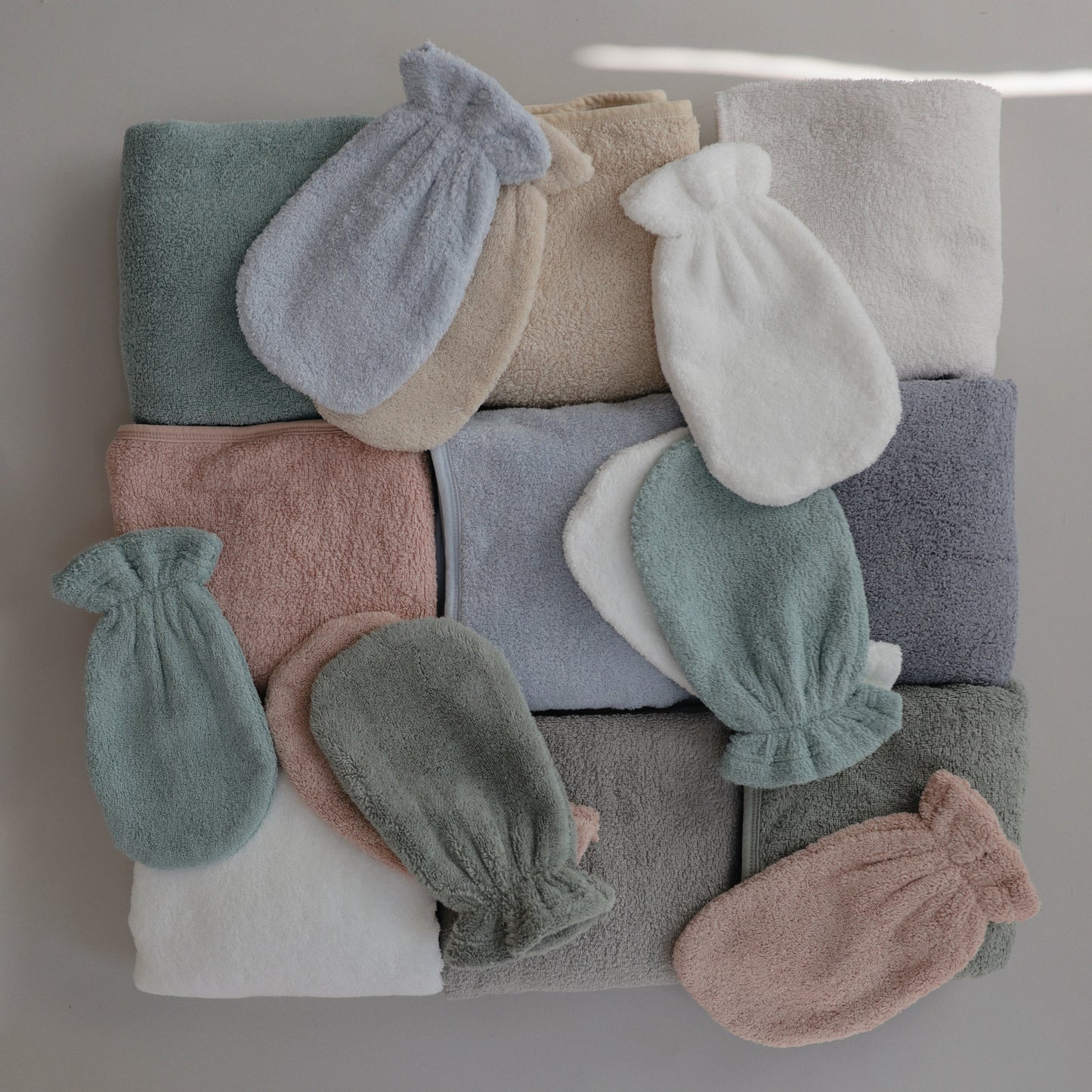 Baby Organic Cotton Bath Mitt Mushie
