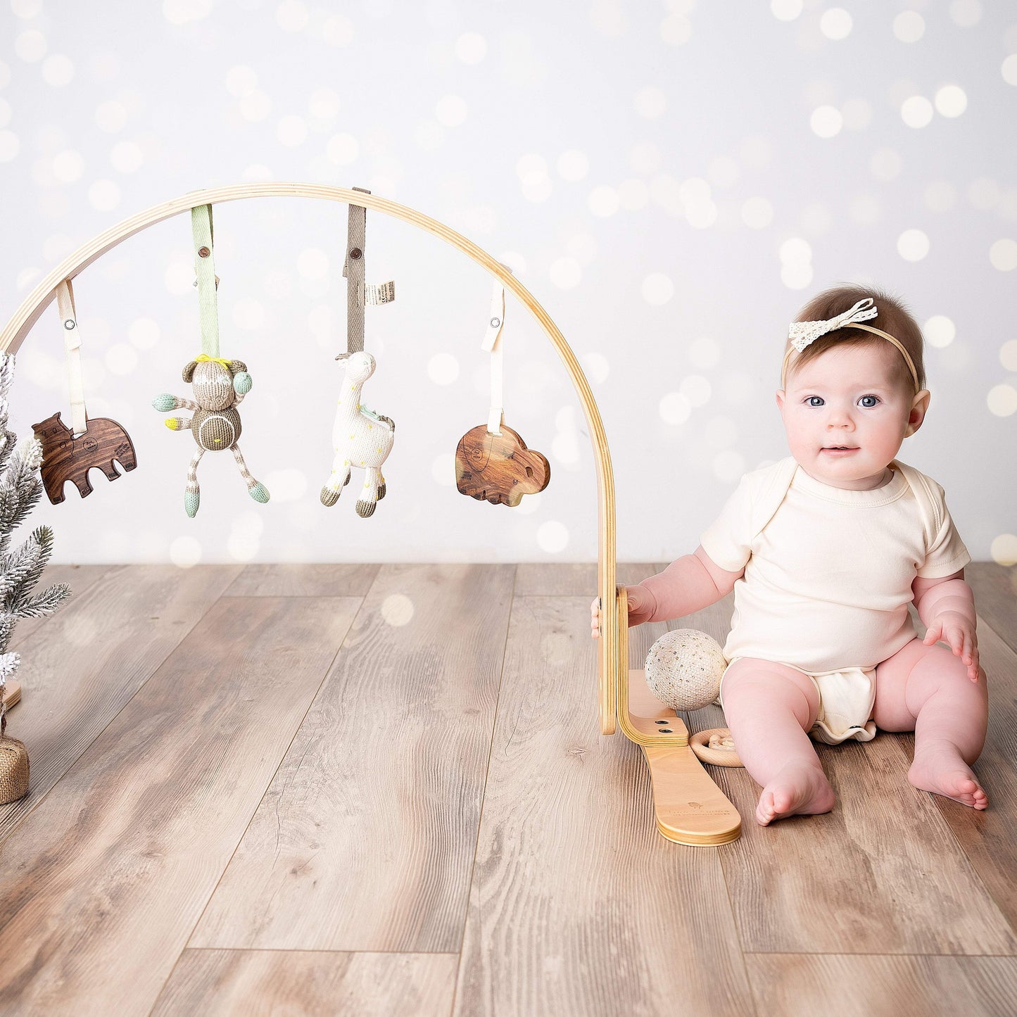 Baby play gym | jungle - natural Finn + Emma