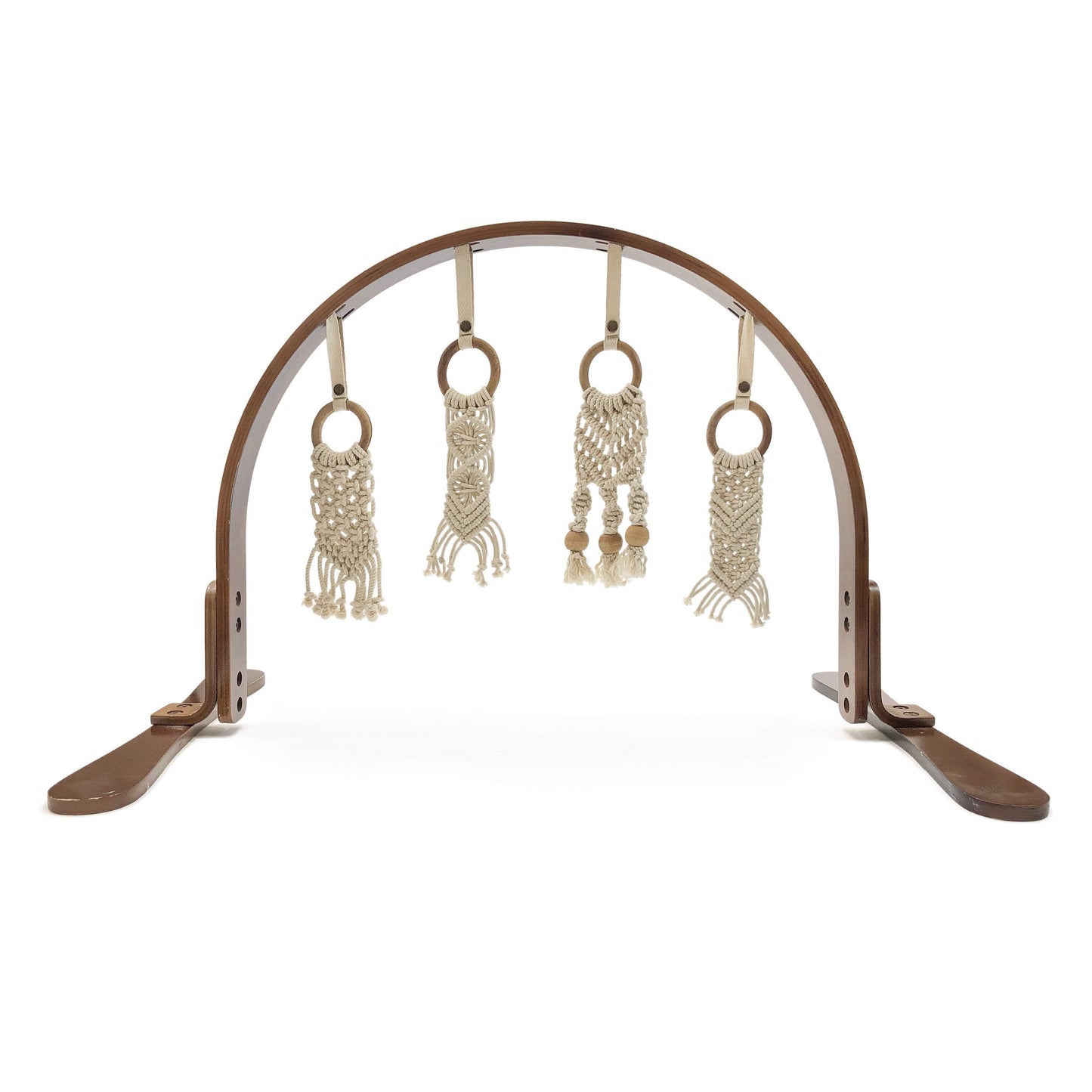 Baby play gym | macrame - dark Finn + Emma