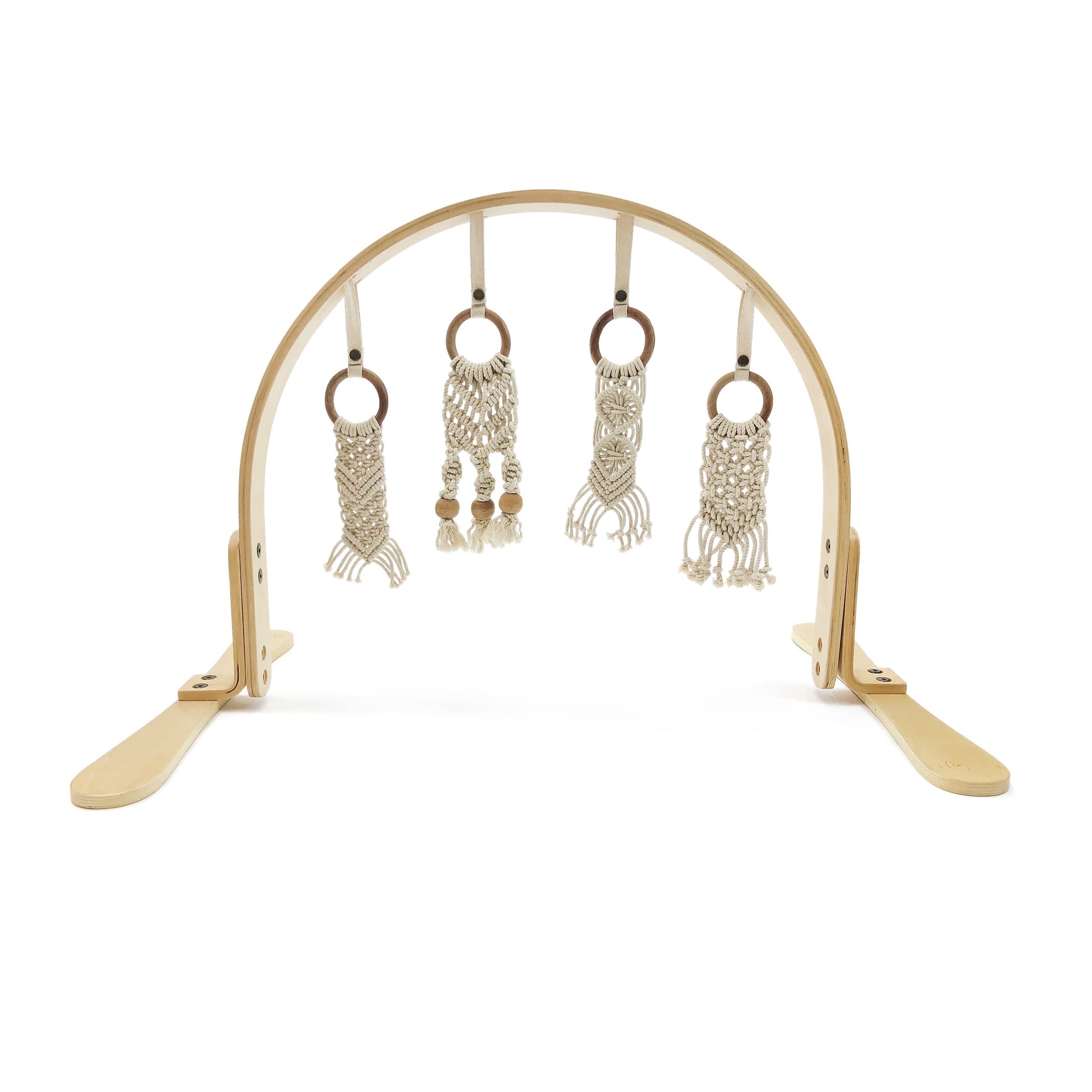 Baby play gym | macrame - natural Finn + Emma
