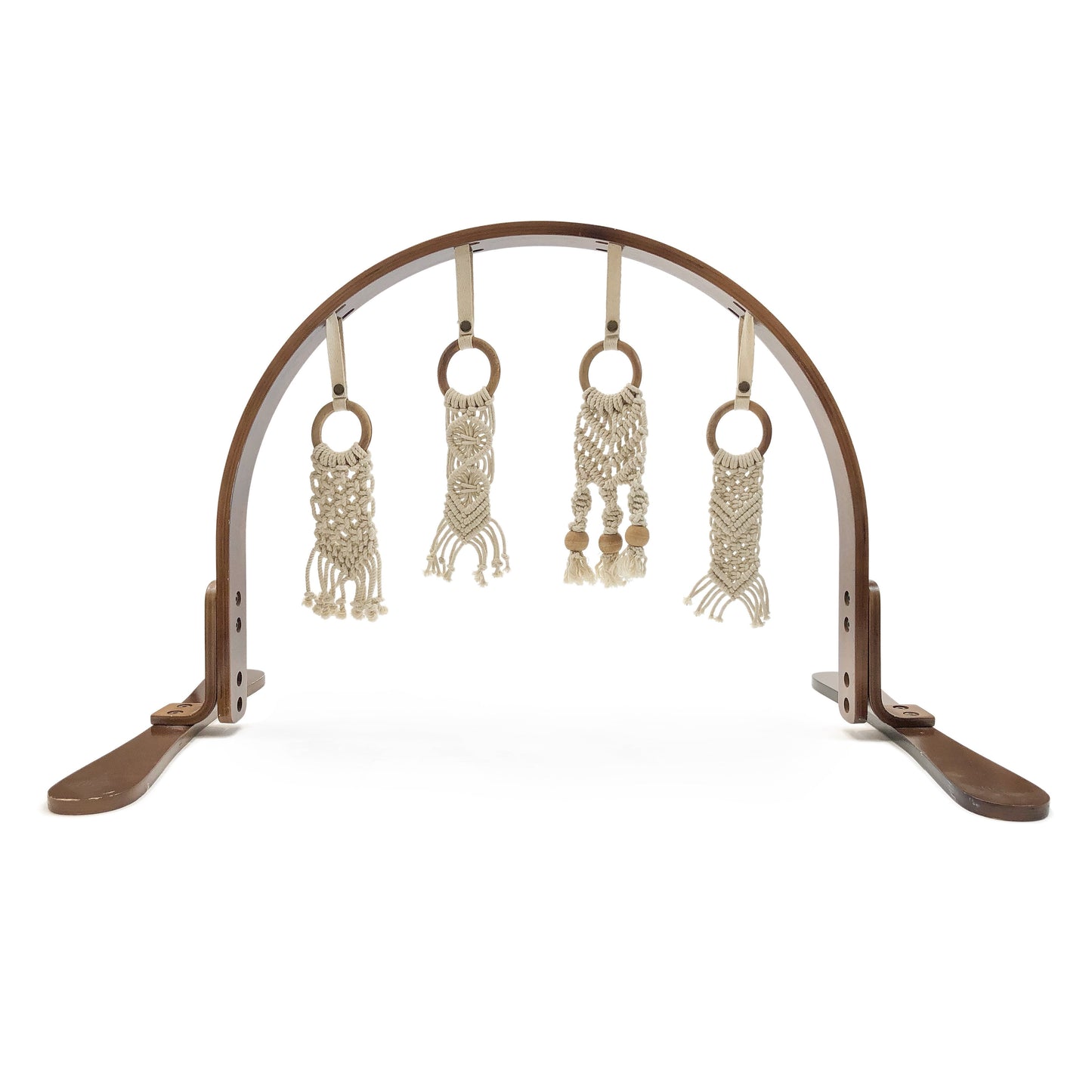 Baby Macrame Lounge Mat & Play Gym Bundle finn + emma