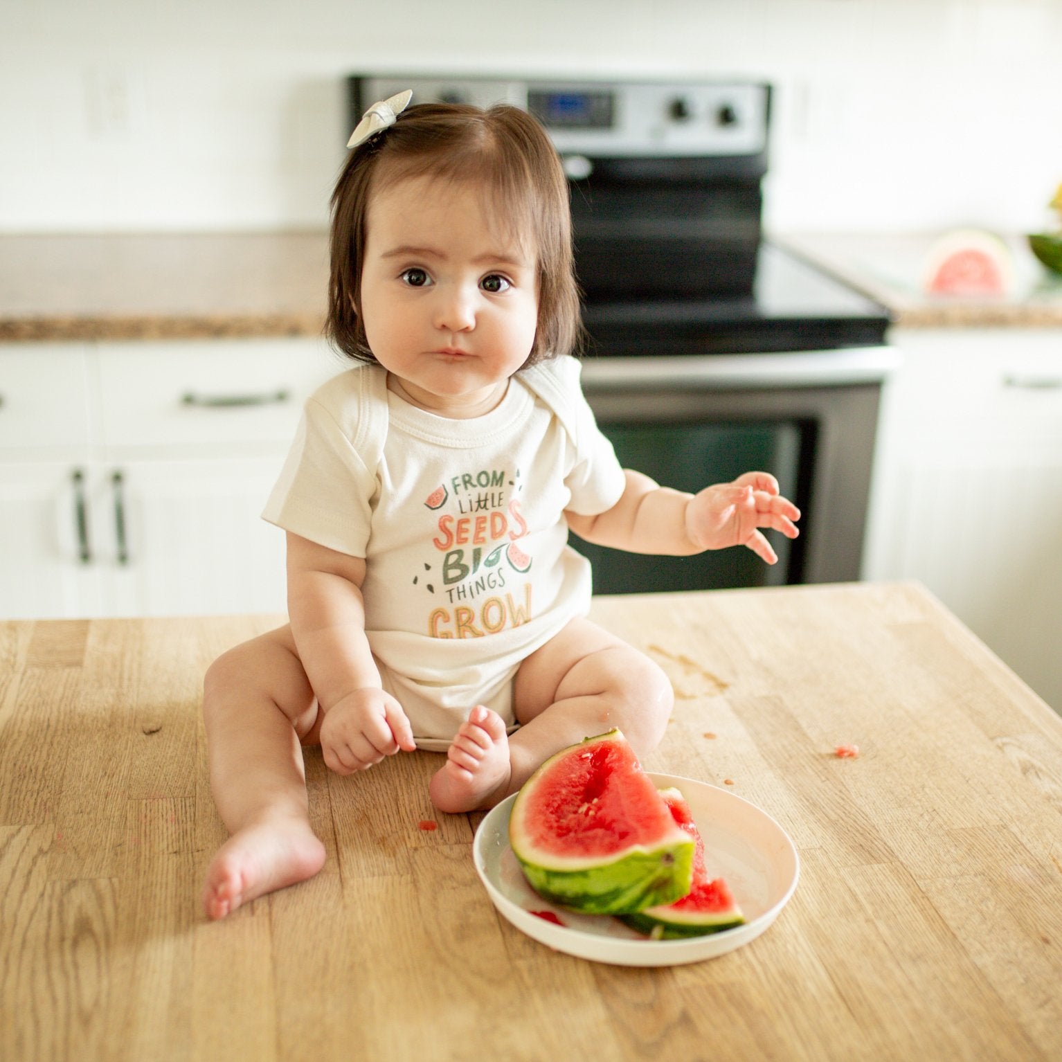 Baby graphic bodysuit | from little seeds finn + emma