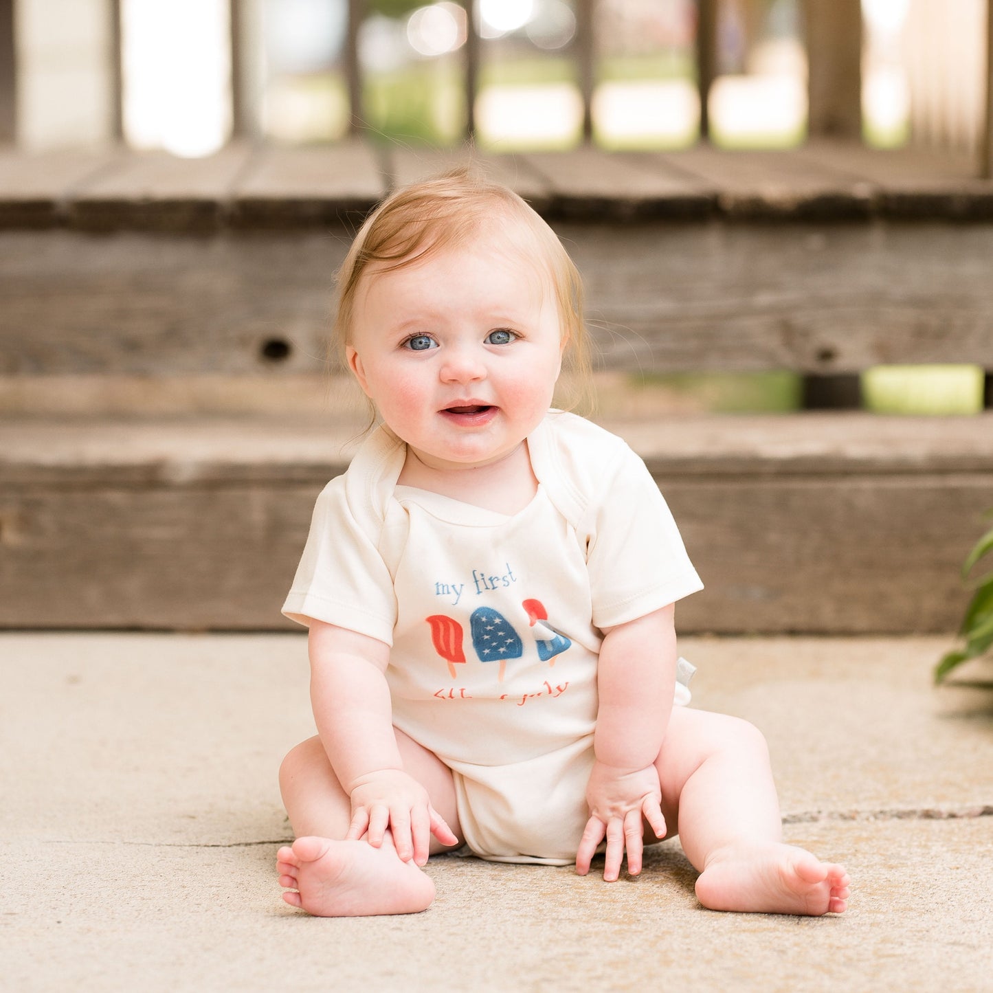 Baby graphic bodysuit | popsicles finn + emma