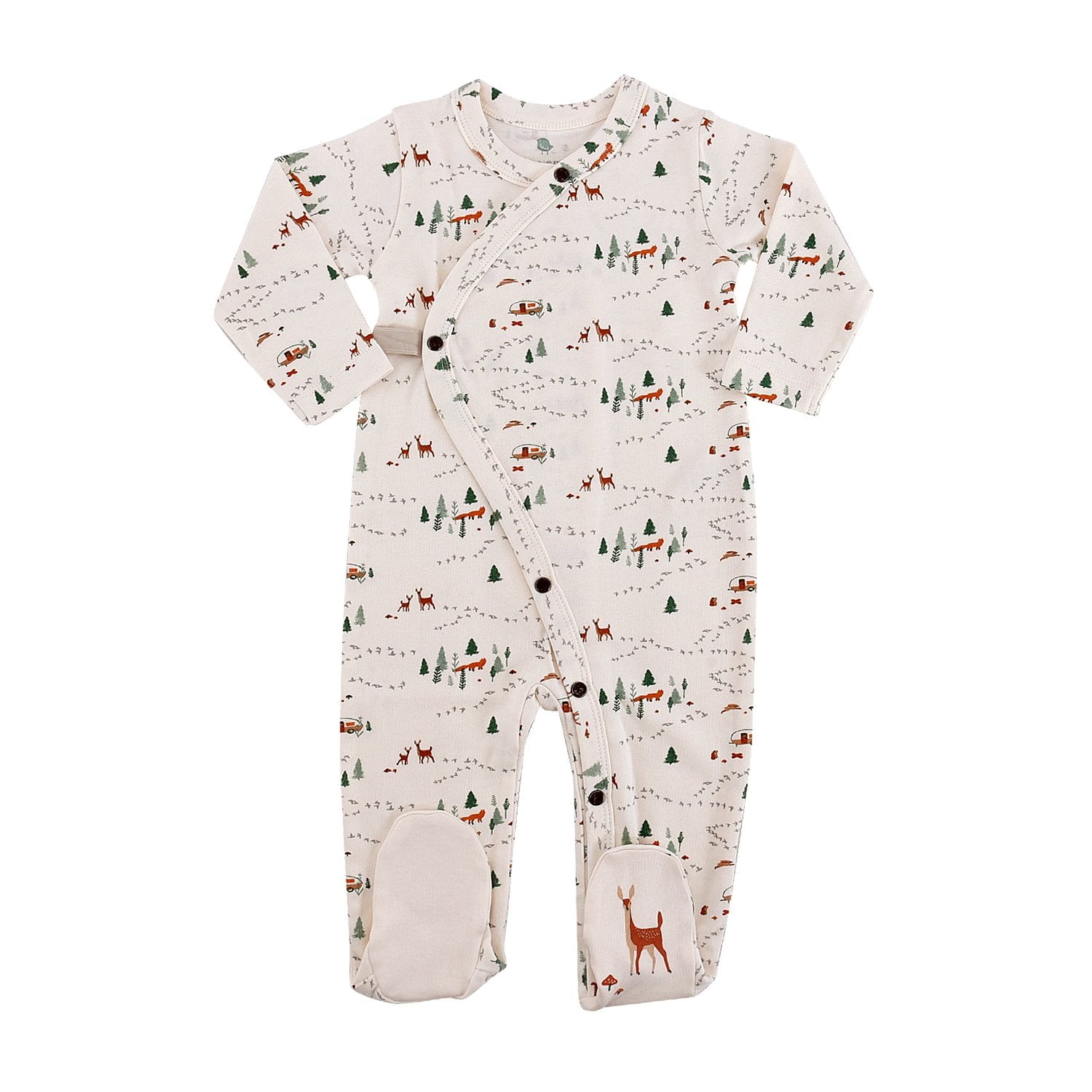 Baby footie | into the woods finn + emma