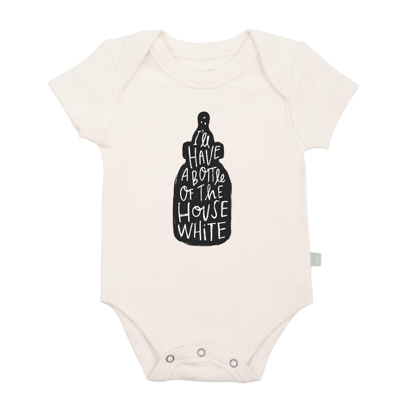 Baby graphic bodysuit | house white finn + emma