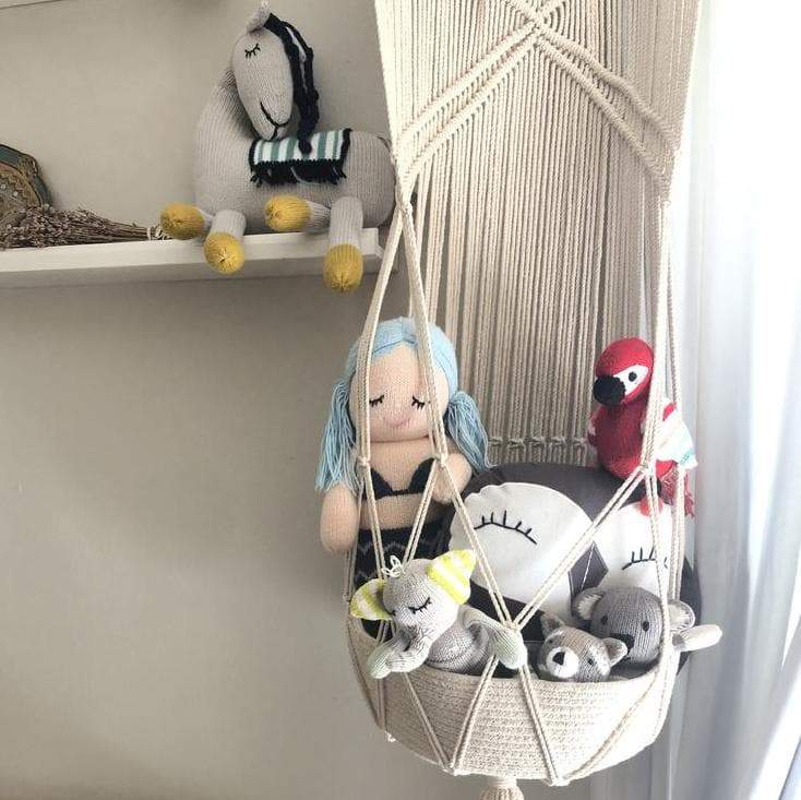 Baby boho bundle - swing & toy basket finn + emma