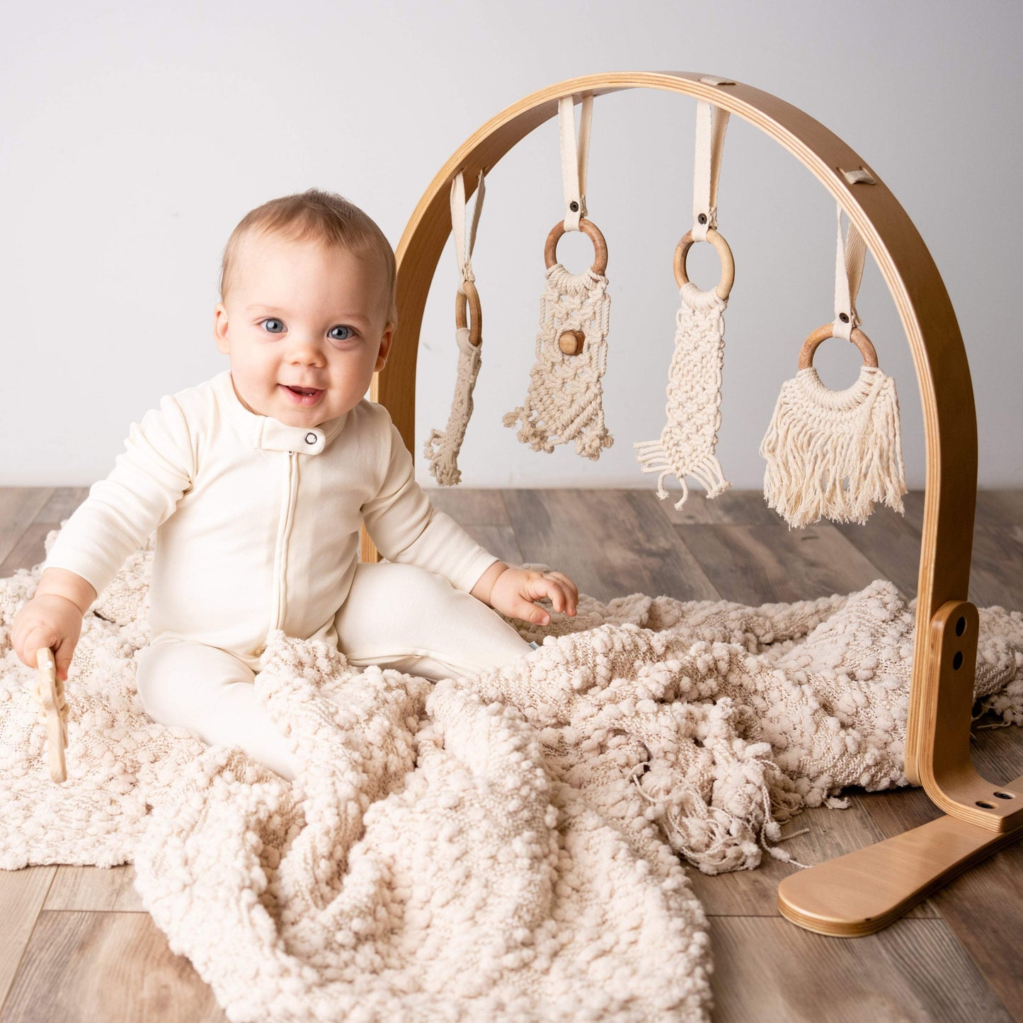 Baby footie | ivory finn + emma