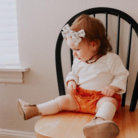 Baby basics long bodysuit | ivory finn + emma