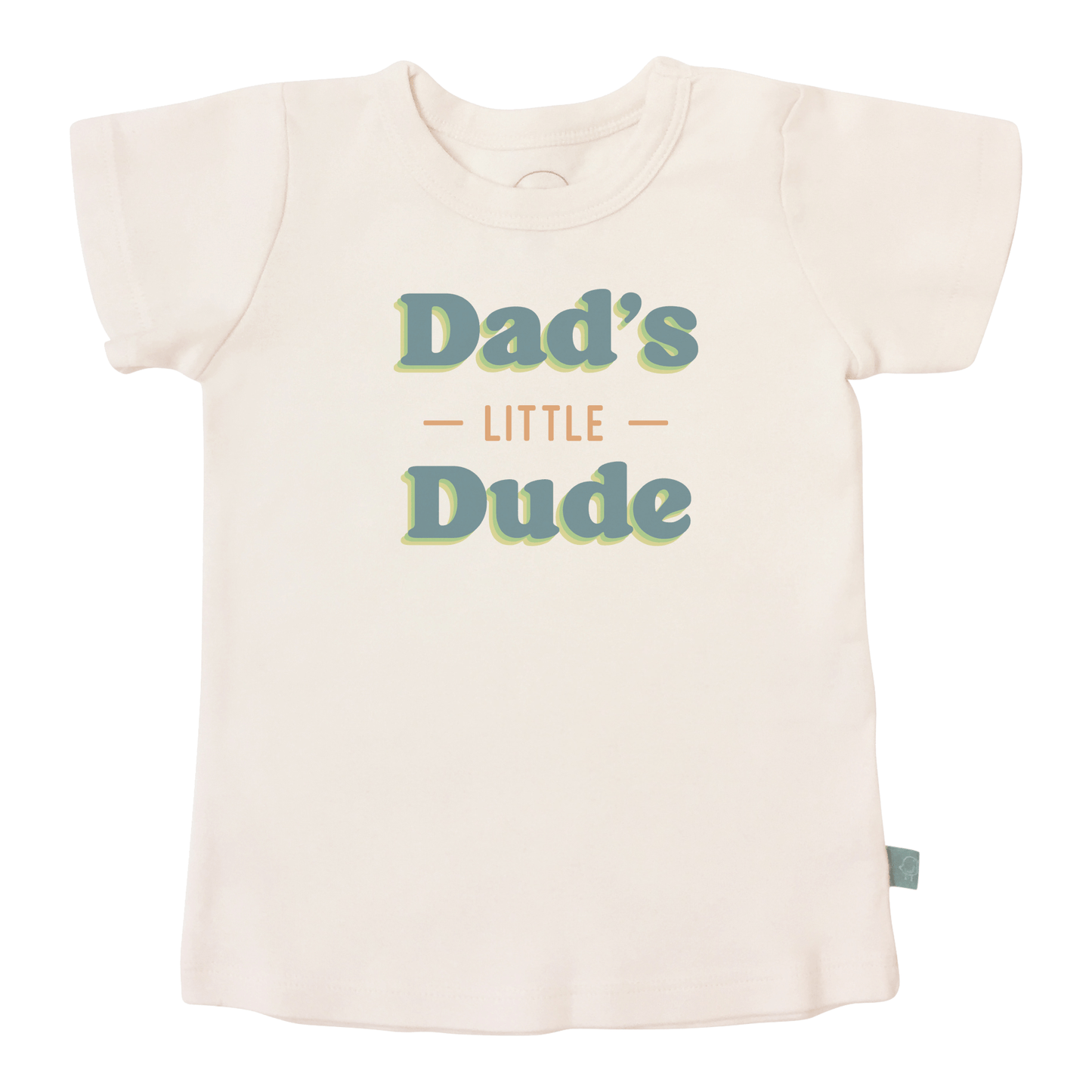 Baby graphic tee | dads little dude finn + emma