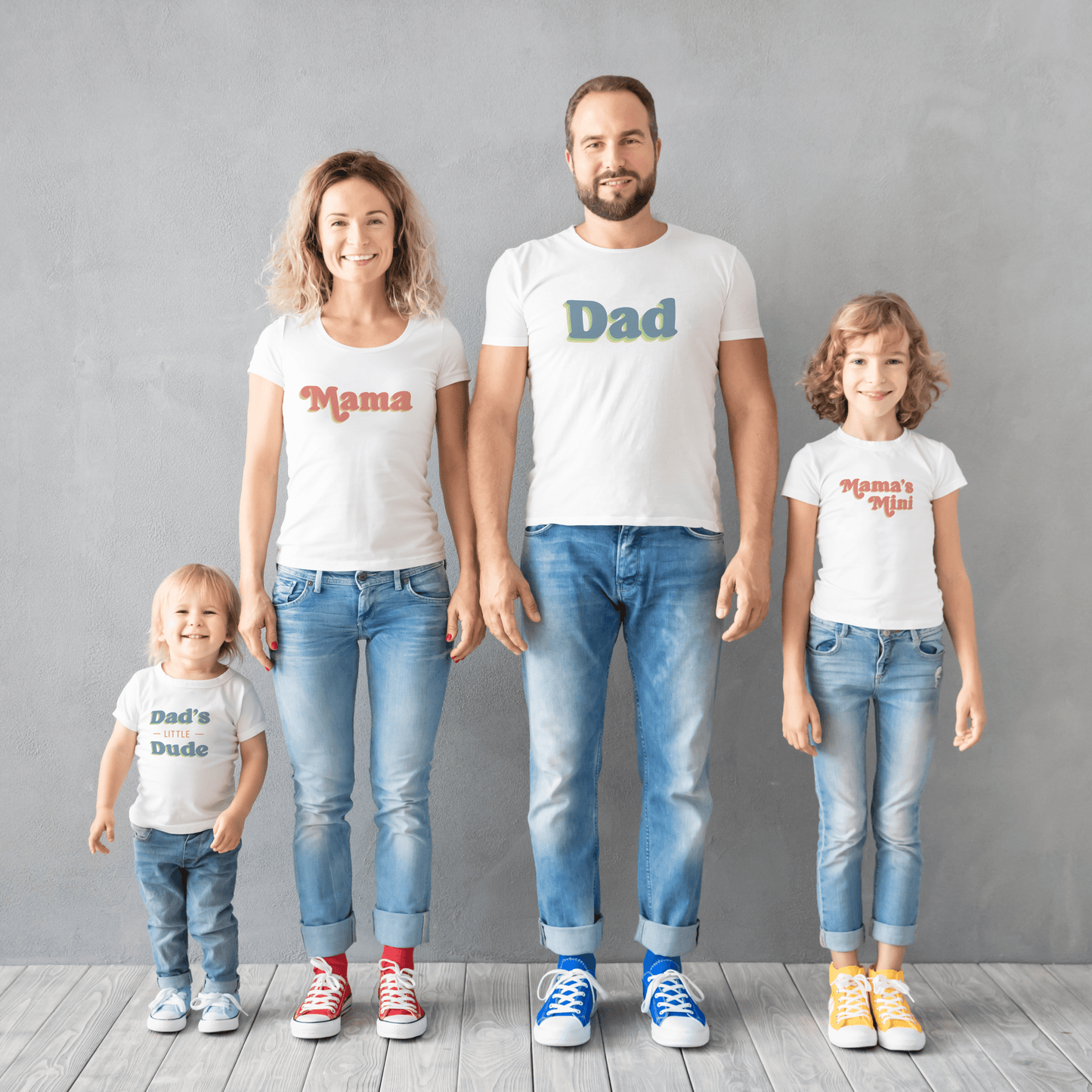 Baby adult graphic tee | dad finn + emma