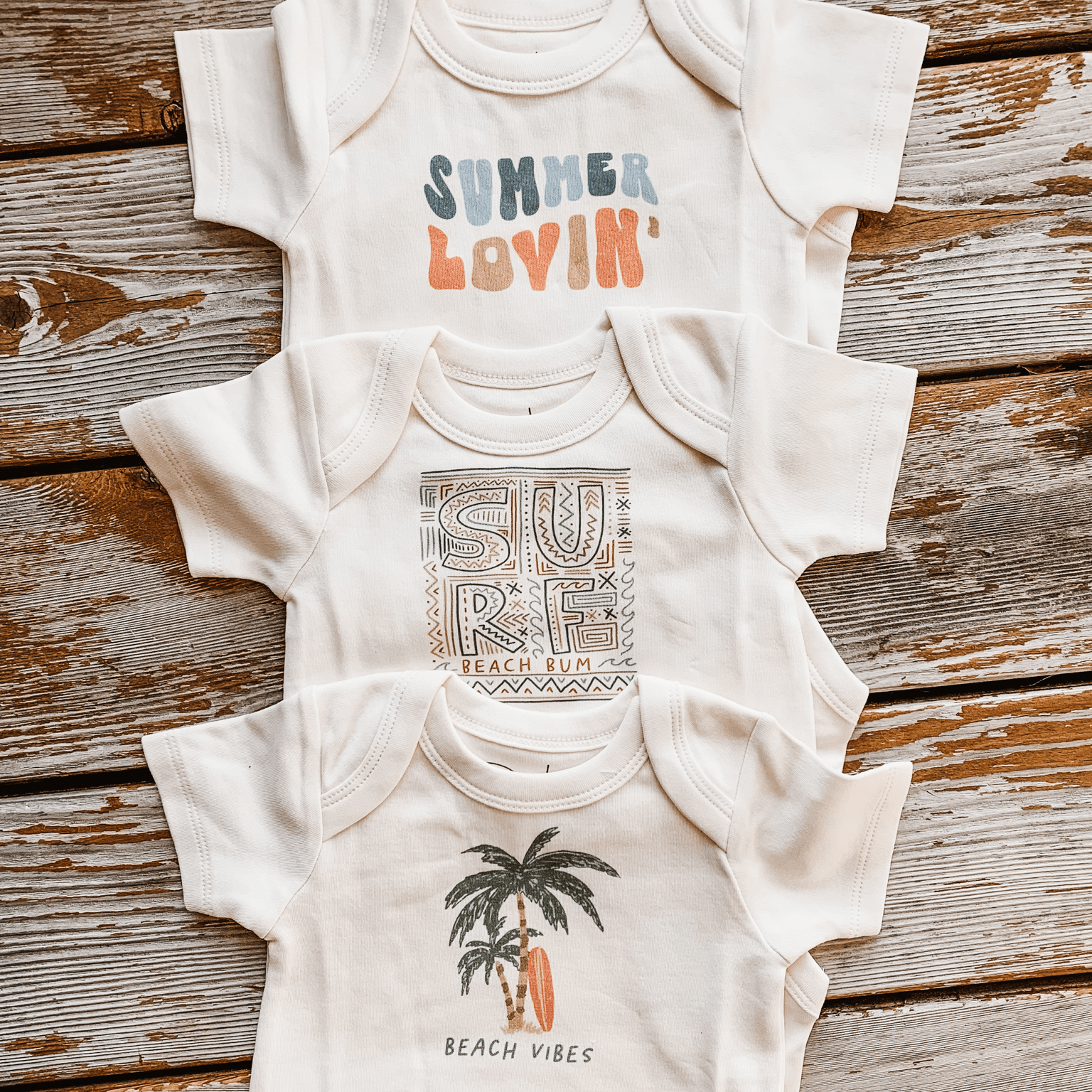 Baby graphic bodysuit | summer lovin finn + emma