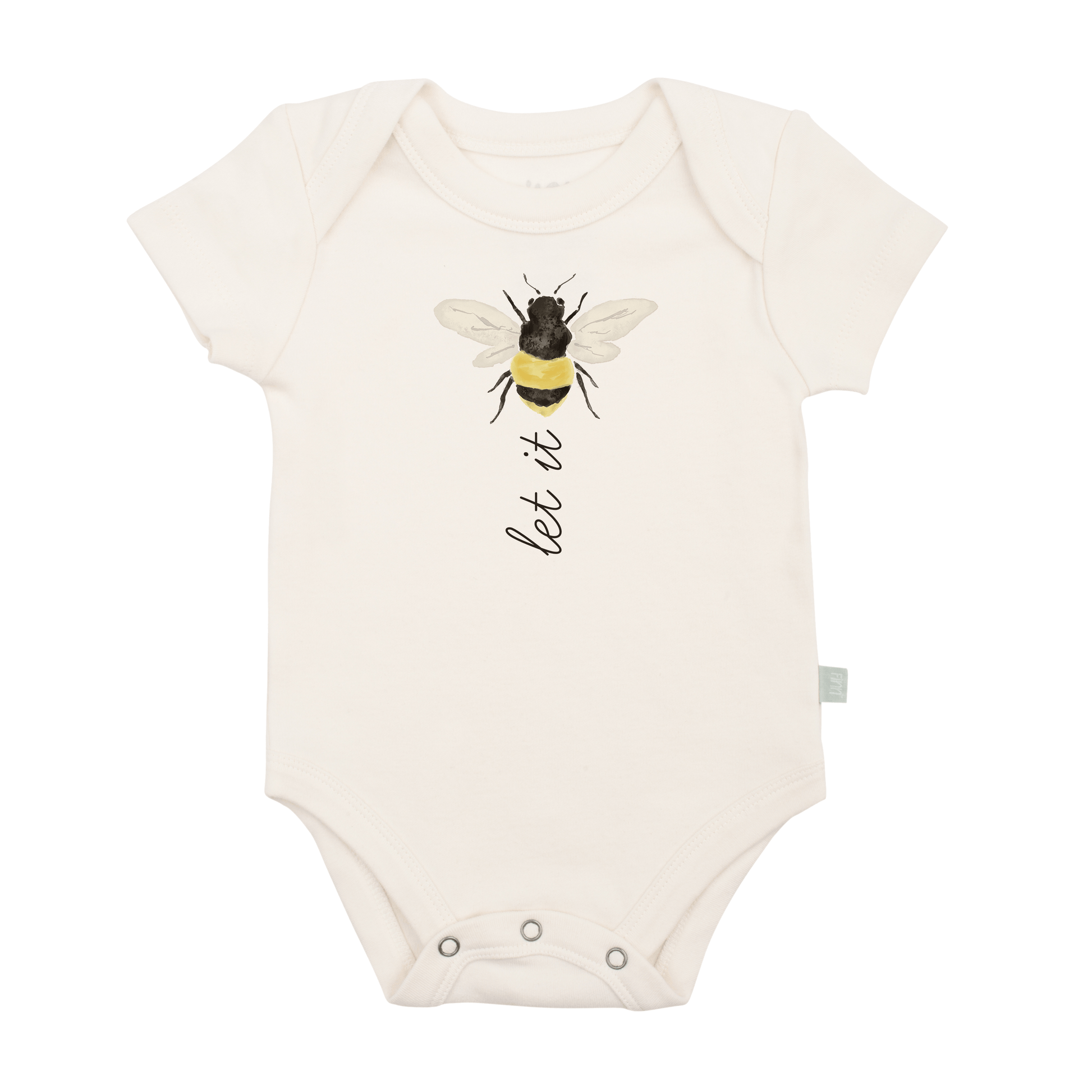 Baby graphic bodysuit | let it bee finn + emma