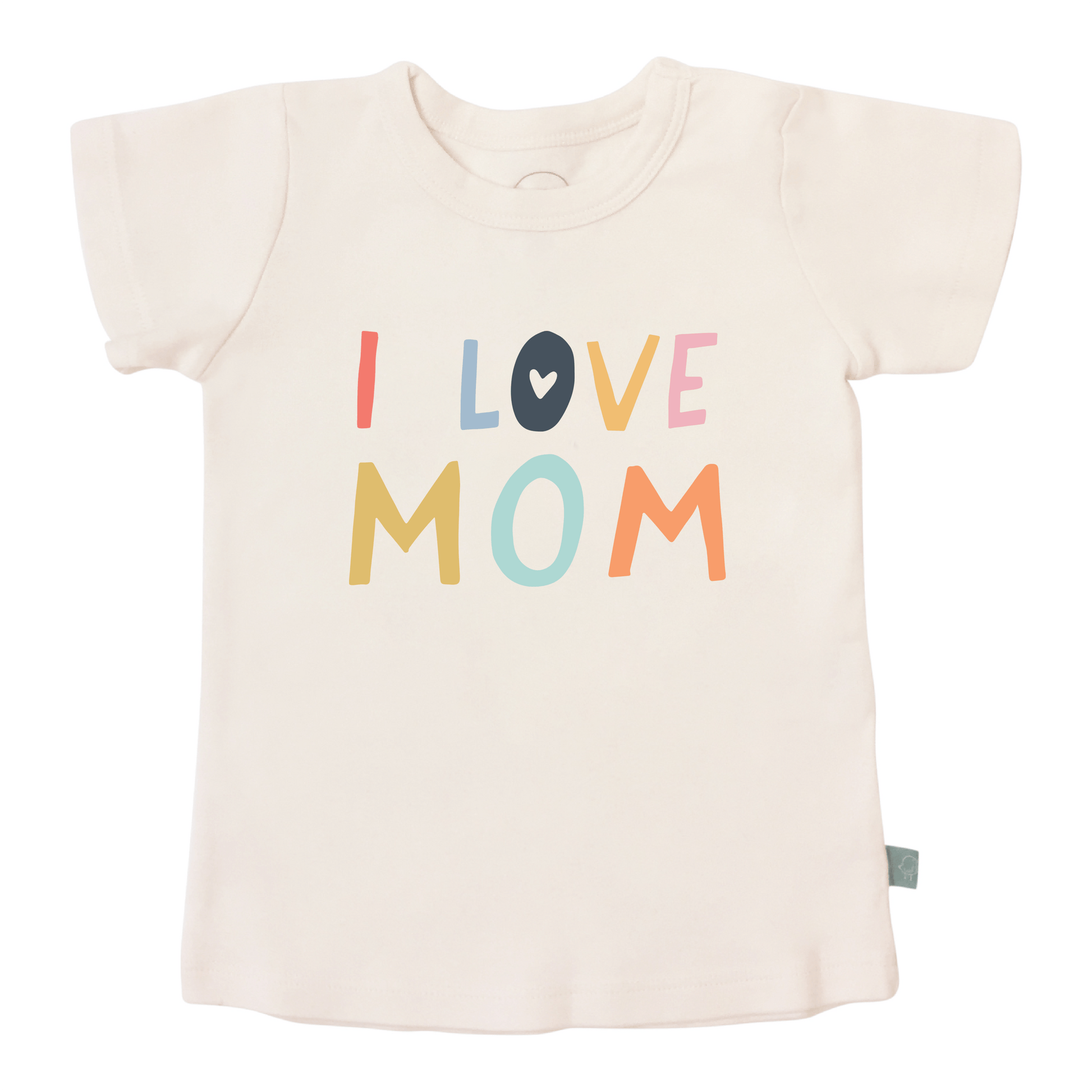 Baby graphic tee | love mom finn + emma