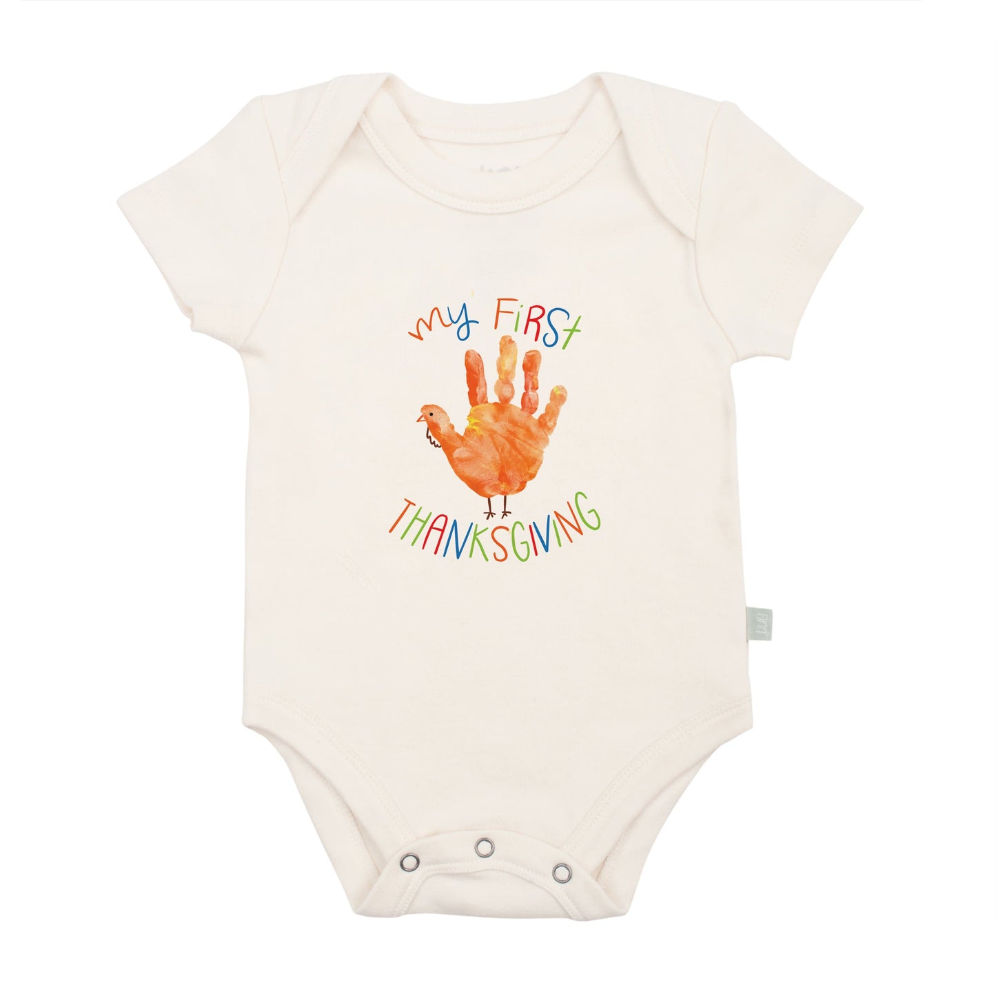 Baby graphic bodysuit | first thanksgiving bodysuit