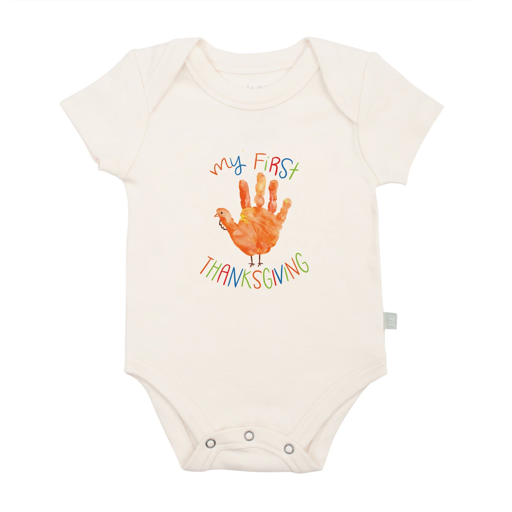 Baby graphic bodysuit | first thanksgiving bodysuit