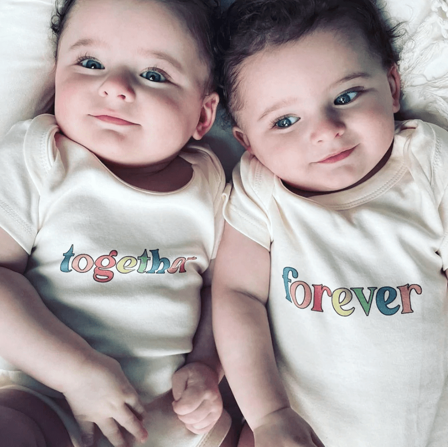 Baby graphic bodysuit | forever finn + emma